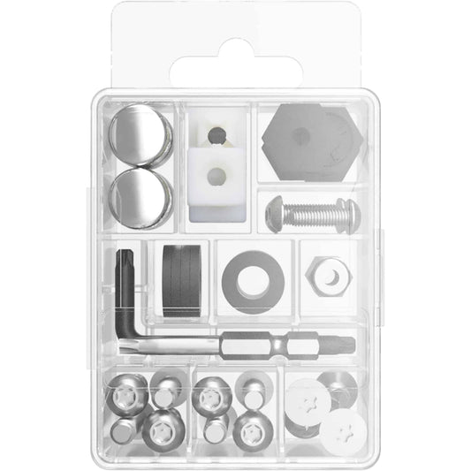 Ultimate Pro Plus Kit License Plate Fasteners, Stainless