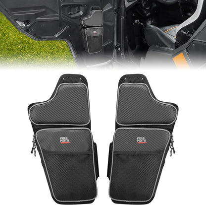 Front Lower Door Bags with Knee for Polaris General 1000/4 2016-2025, 2PCS
