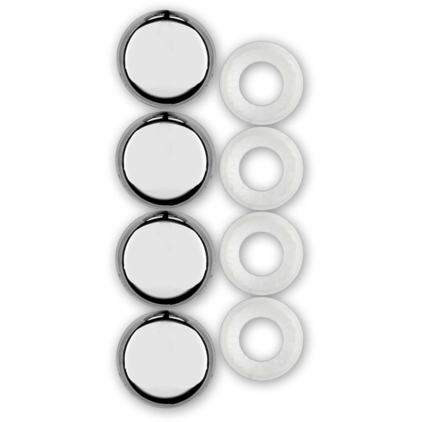 Chrome Fastener Caps