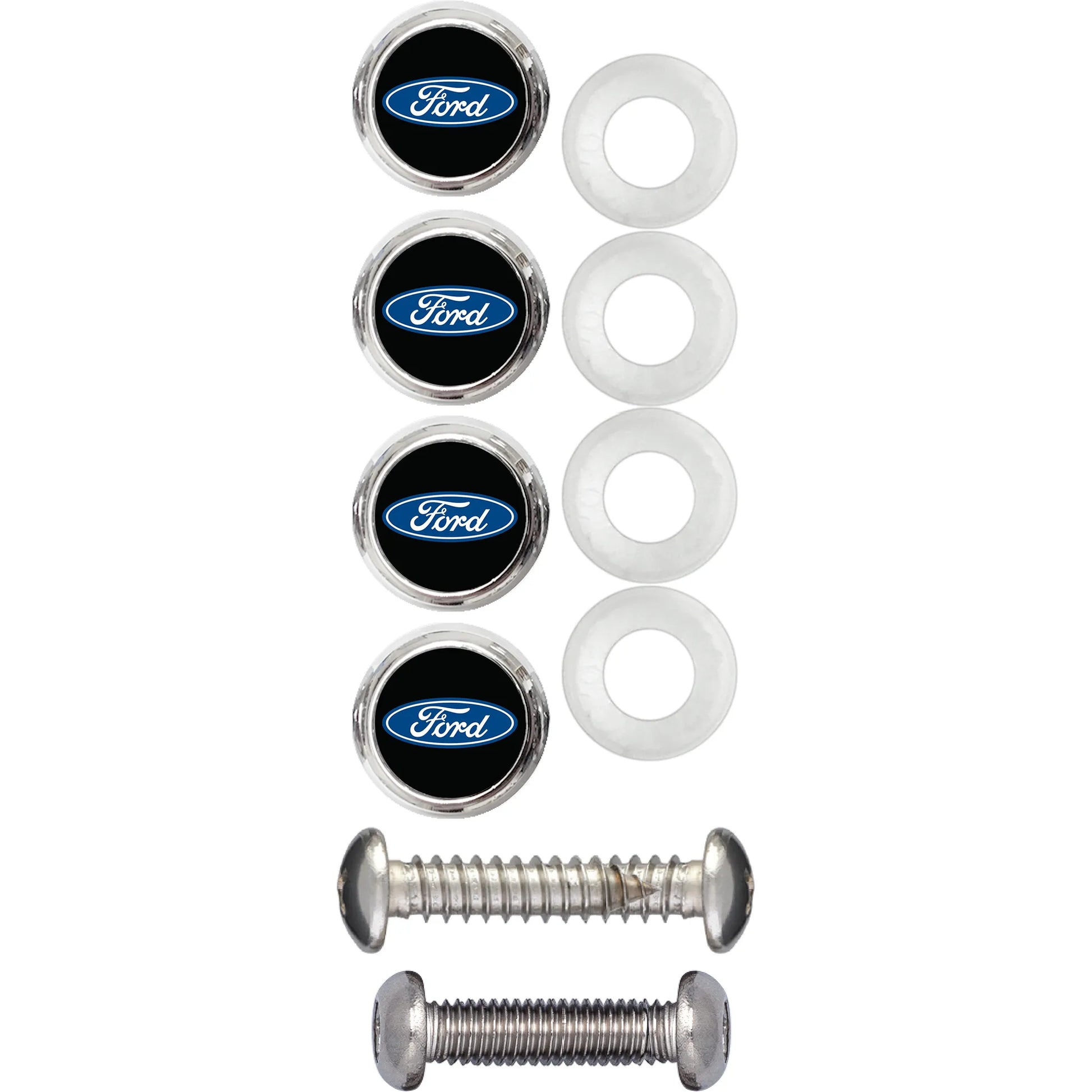 Ford License Plate Fastener Caps