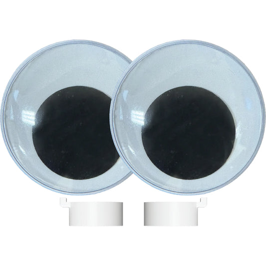 Googly Eyes License Plate Fastener Caps