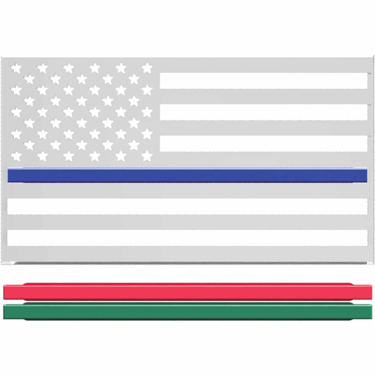 Thin Line Decal, Chrome