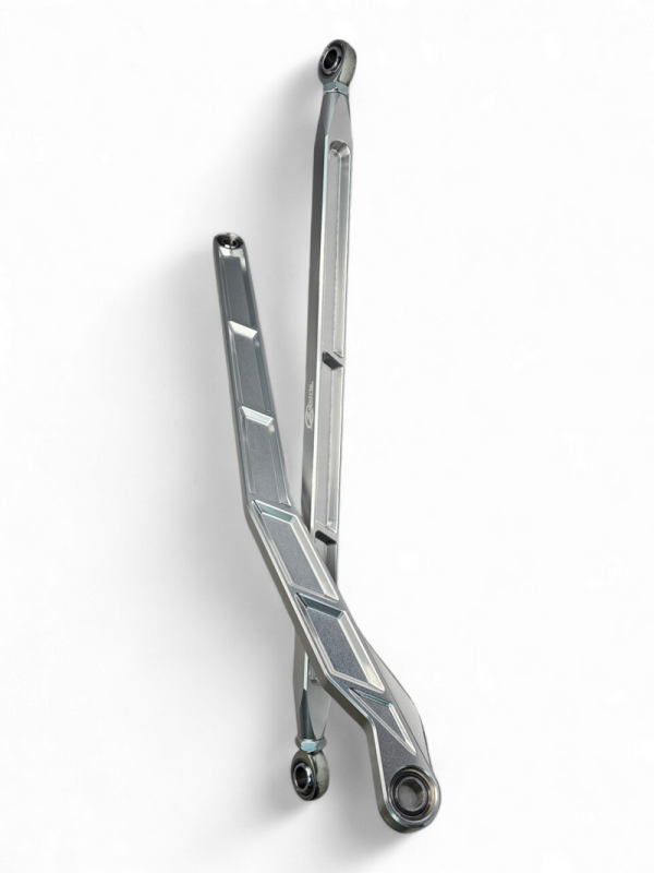 Elektric Offroad 2022+ Polaris RZR Pro Turbo R Billet High Clearance Radius Rods Anodized Clear
