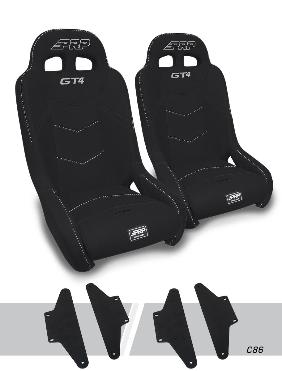 GT4 Suspension Seats Kit for Can-Am Maverick X3 (Pair)