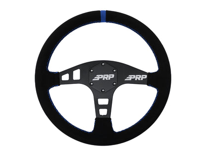 Flat Suede Steering Wheel
