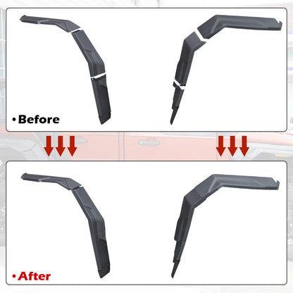 Front and Rear Fender Flares for Polaris XpeditionÂ XPÂ XP5/Â ADVÂ ADV5Â 2024+
