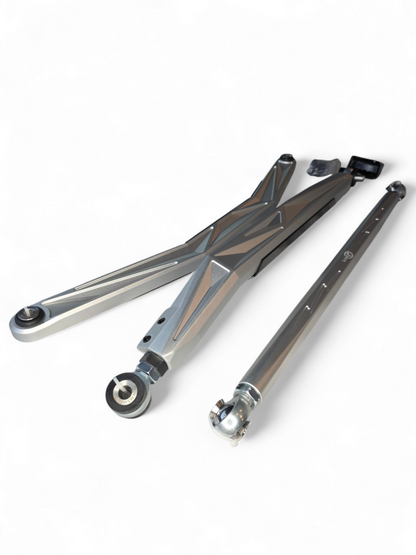 Elektric Offroad 2024+ Can Am Maverick R Volt Billet Radius Rods Anodized Clear