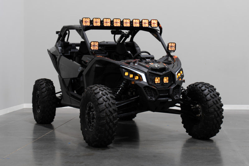 Diode Dynamics Can-Am Maverick X3 SS3 17-24 Stage Series Ditch Light Kit - Sport White Combo