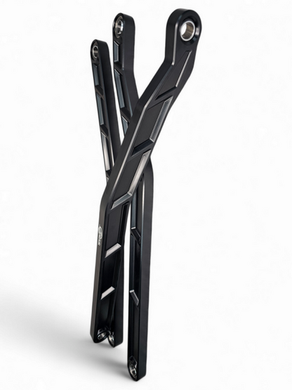 Elektric Offroad 2017+ Can-Am X3 Maverick High Clearance Radius Rods In Black Finish For 72In