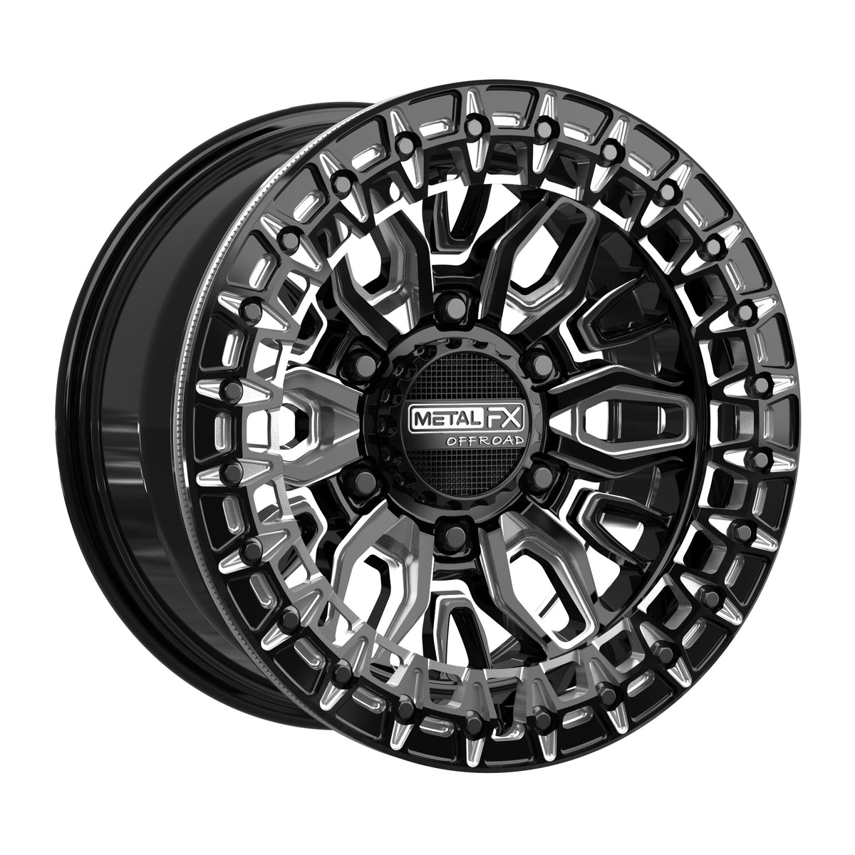 Metal FX Offroad Mayhem 6R Beadlock UTV Wheel
