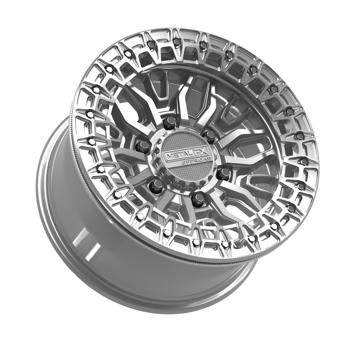 Metal FX Offroad Mayhem 6R Beadlock UTV Wheel
