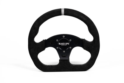 Suede D-Shaped Steering Wheel for UTV