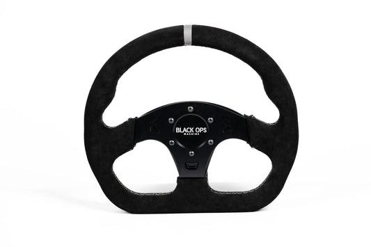 Suede D-Shaped Steering Wheel for UTV