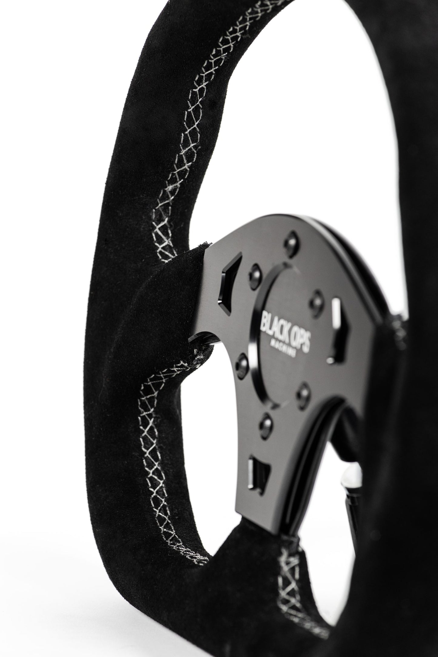 Suede D-Shaped Steering Wheel for UTV