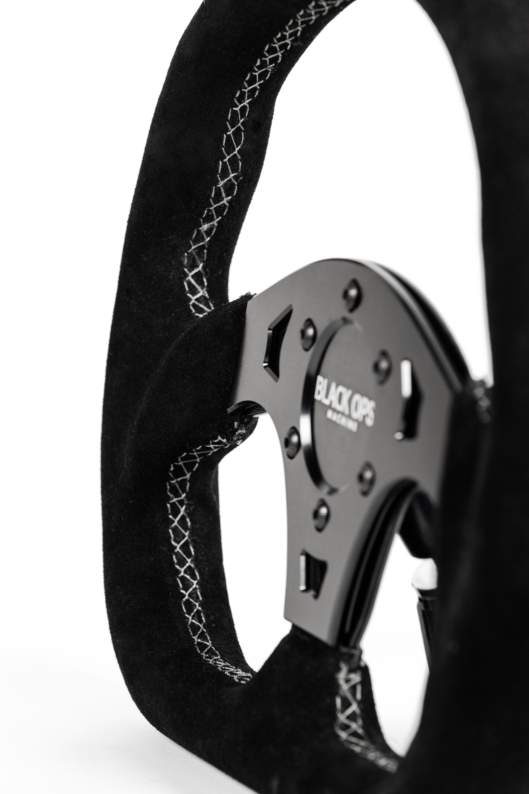 Suede D-Shaped Steering Wheel for UTV