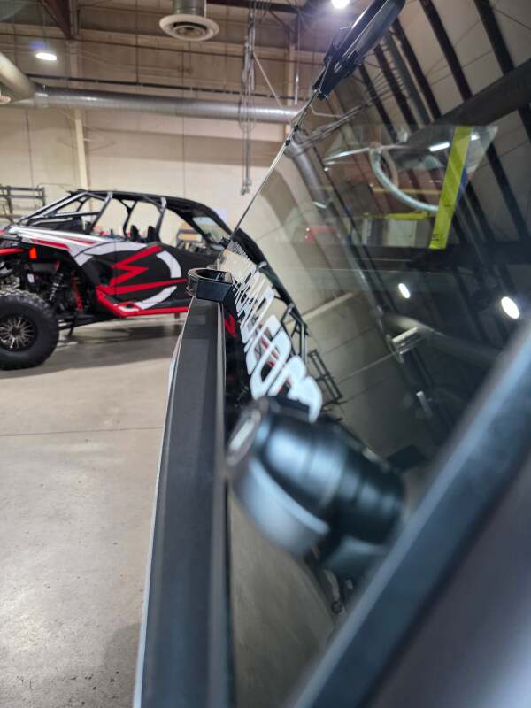 Elektric Offroad 2024+ Polaris Xpedition Rear Glass Handle Anodized Black