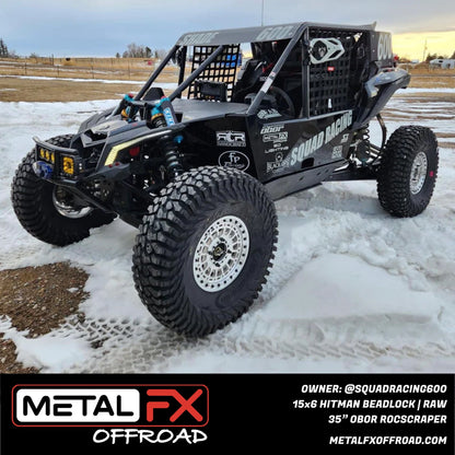 Metal FX Offroad Hitman Beadlock UTV wheel
