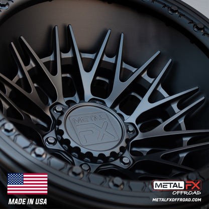 Metal FX Offroad Fang 6R Forged 3-Piece Beadlock UTV Wheel