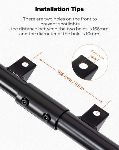 Front Bumper for Can-Am Commander 2021+ - Kemimoto