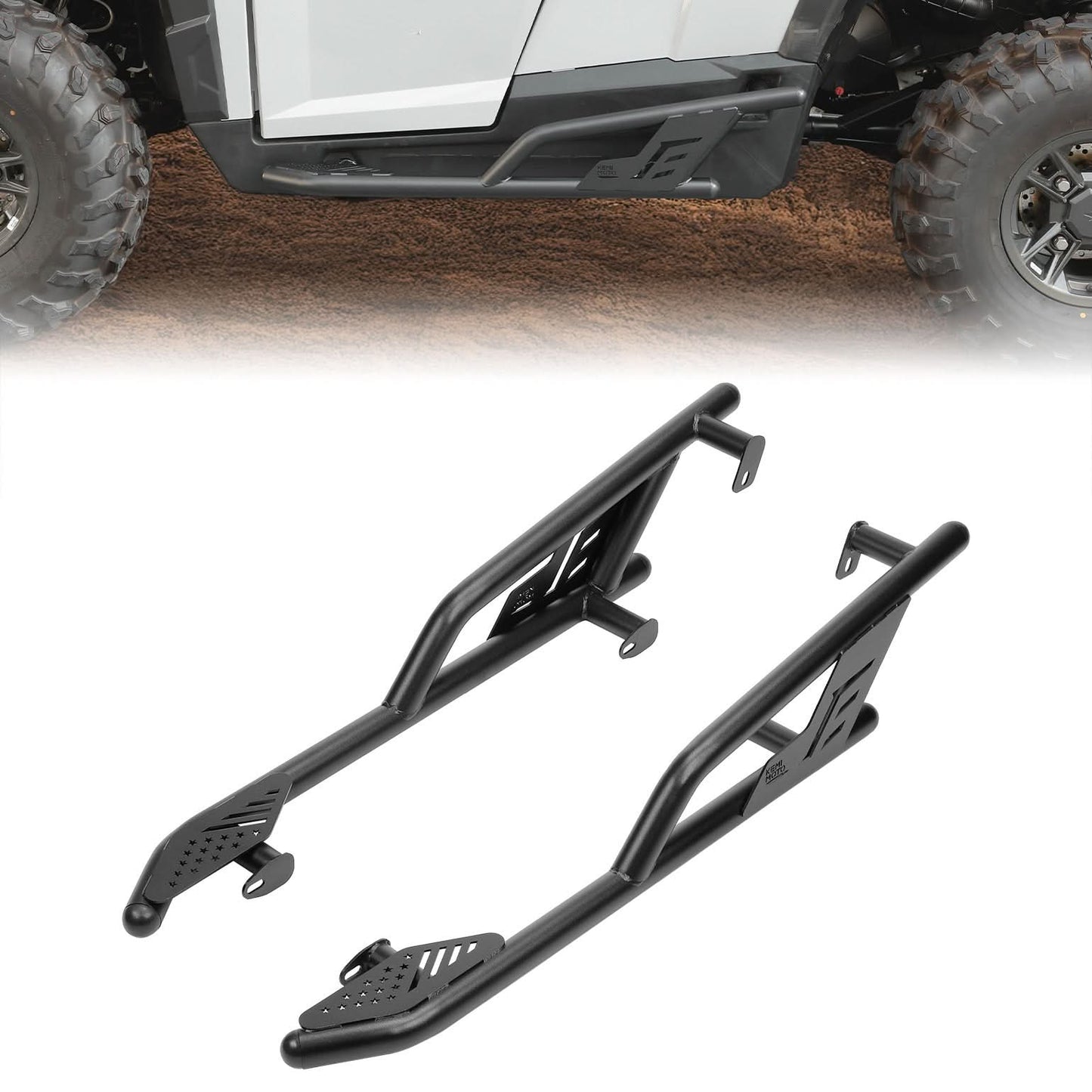UTV Rock Sliders Nerf Bar for Polaris General 1000/ General XP 1000, 2016-2025