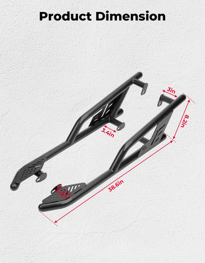 UTV Rock Sliders Nerf Bar for Polaris General 1000/ General XP 1000, 2016-2025