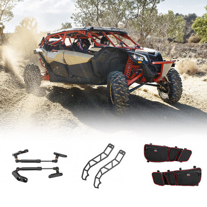 Strut Lifts Door Opener & Latch Door Handle for Can Am Maverick X3/MAX - Kemimoto