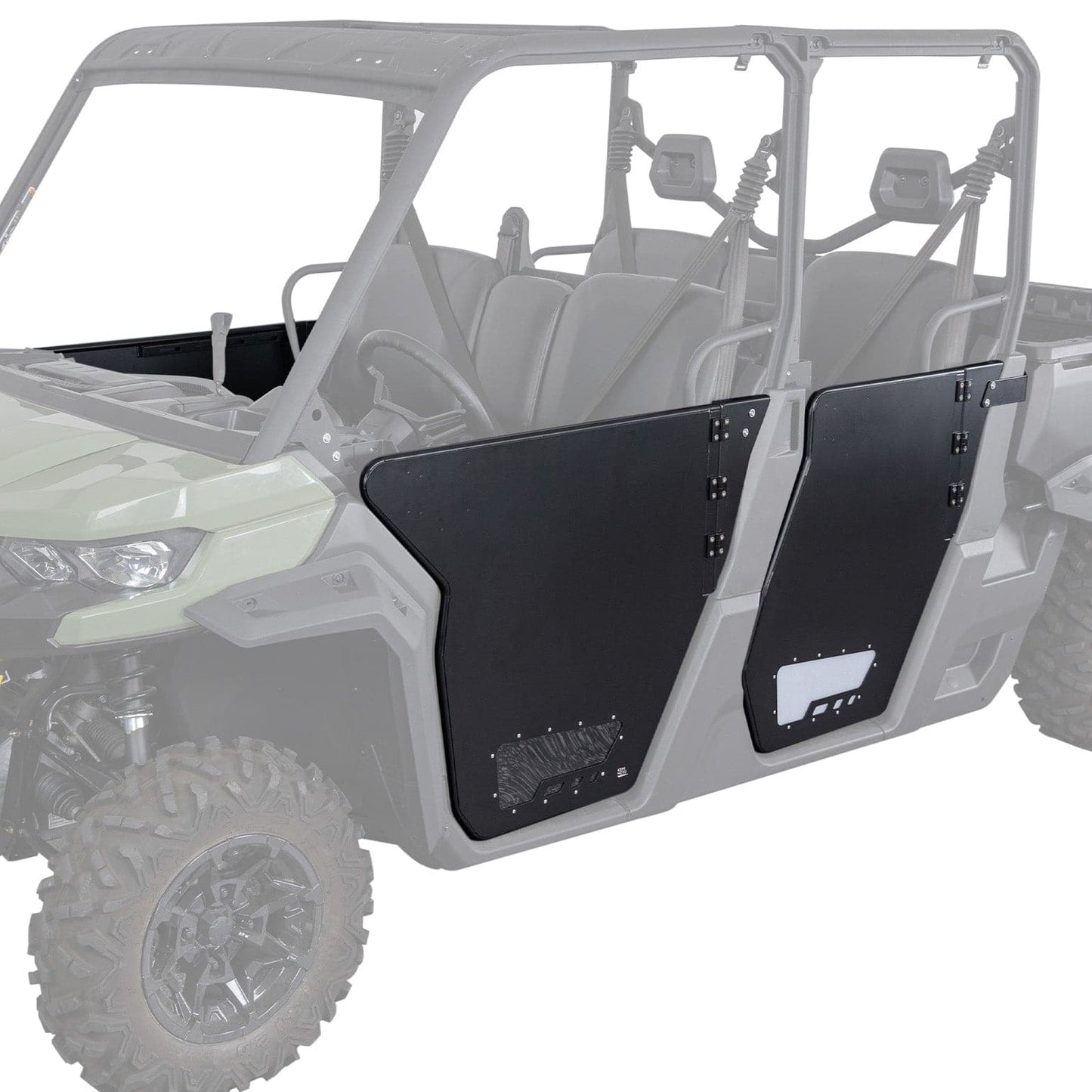 UTV Aluminum Half Doors for Can-Am Defender MAX 2017-2019