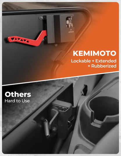 UTV Aluminum Half Doors for Can-Am Defender MAX 2017-2019