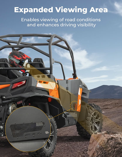 Heavy-duty Aluminum Doors for CFMOTO ZFORCE 500 | 800 | 1000 - Kemimoto