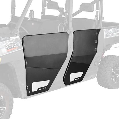 Aluminum Half Doors for Polaris Ranger Crew XP 1000 (2019-2025) - Kemimoto