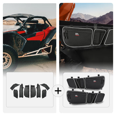 Extended Fender Flares & Door Bags for Can-Am Maverick X3