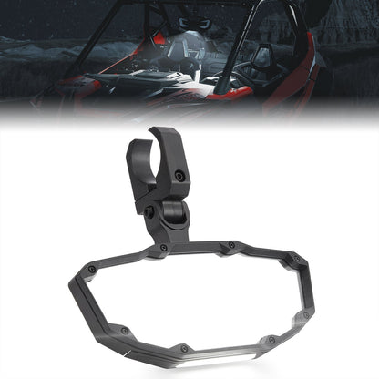 Universal Side Rear View Mirrors and Center Mirror Fit 1.75â€?- 2" Round Rollbars - Kemimoto