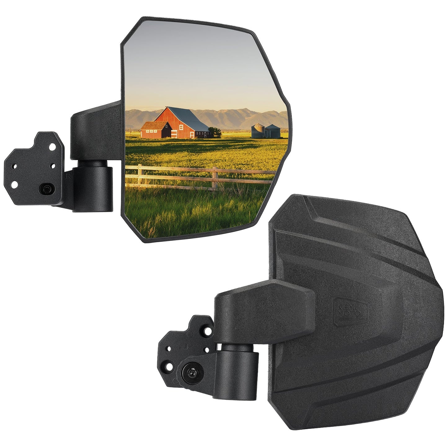 One Pair Side Mirrors for Can Am Defender /  MAX - Kemimoto