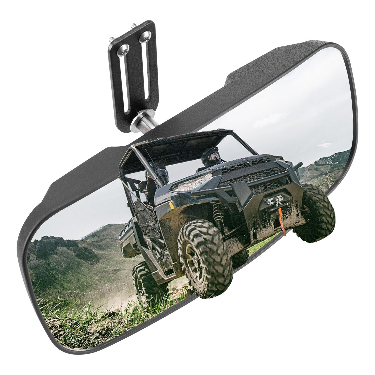 Upgraded Rear View Mirror for Polaris Ranger 500 570 900 XP 1000 XP/Crew 2017-2025 - Kemimoto
