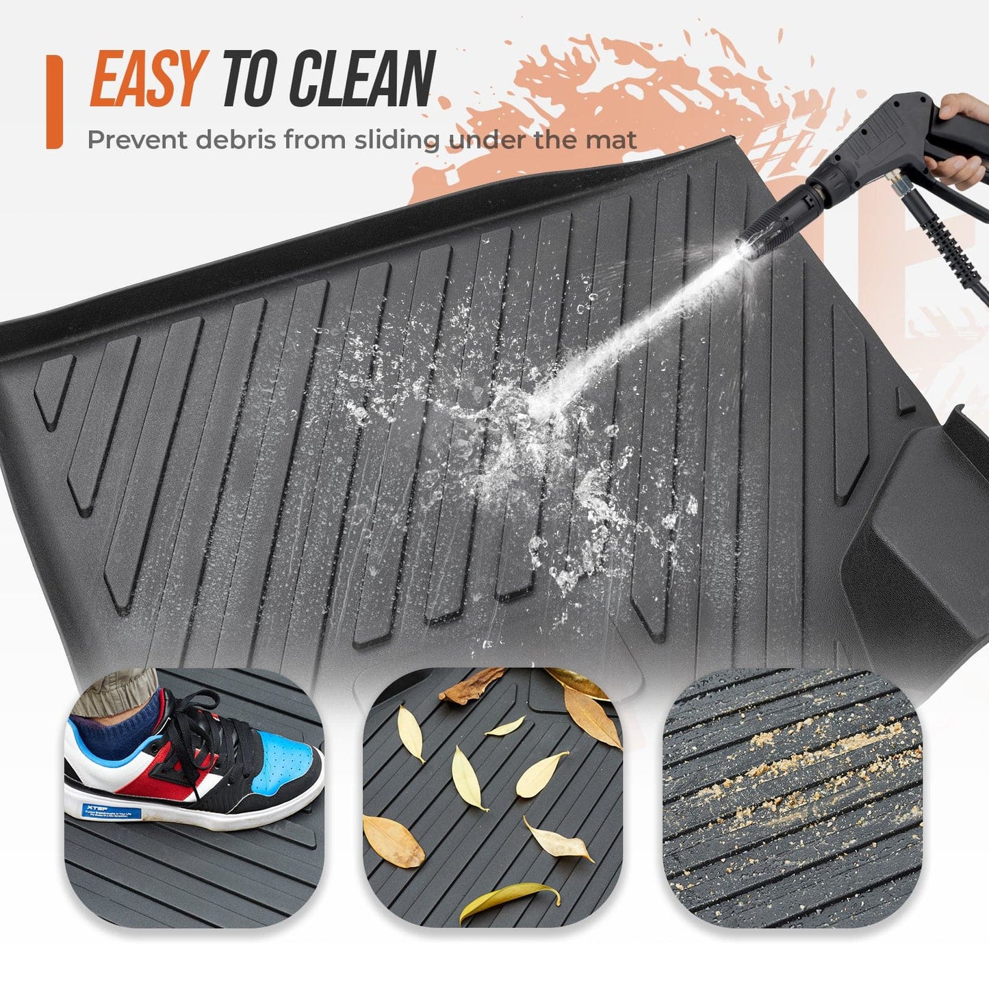 Can-Am Defender TPE Floor Mats - KEMIMOTO