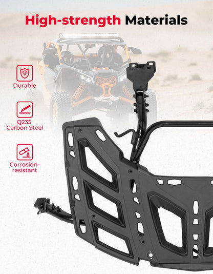 High-strength UTV Rear Cargo Rack