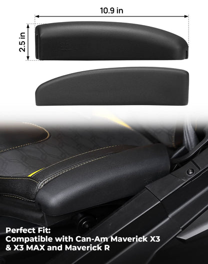 1 Pair Seat Side Pad Assembly for Can-Am Maverick X3 / Maverick R - Kemimoto