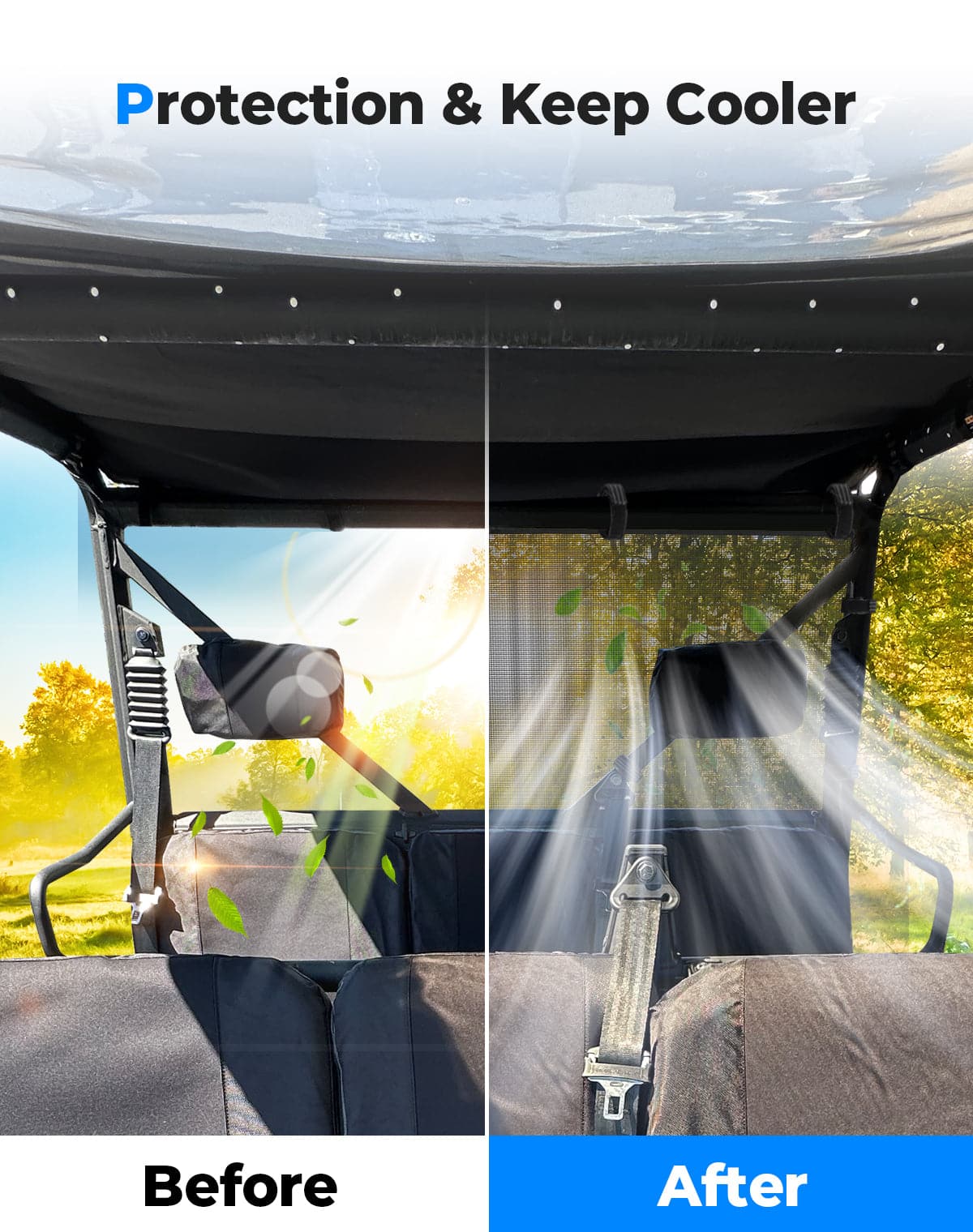 Rear Window Net for Tracker 800SX | CREW 2020-2024