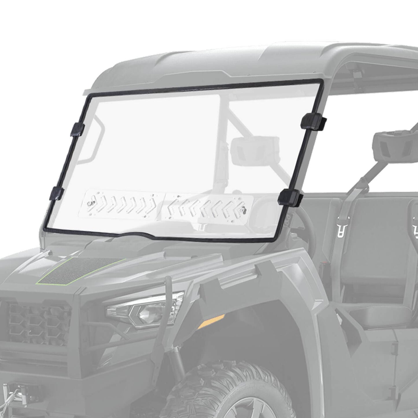 Vented Front Full Windshield for Tracker 800SX | Arctic Cat Prowler Pro