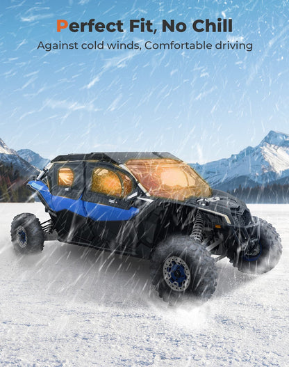 Soft Cab Enclosures with Metal Frame for Can-Am Maverick X3 MAX