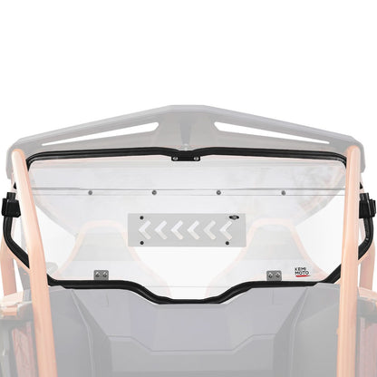 2-IN-1 Sliding Rear Window for Honda Talon 1000X/R - Kemimoto