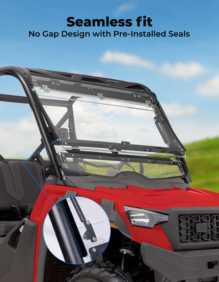 3-in-1 Flip Front Windshield for 2020+ Tracker 800SX