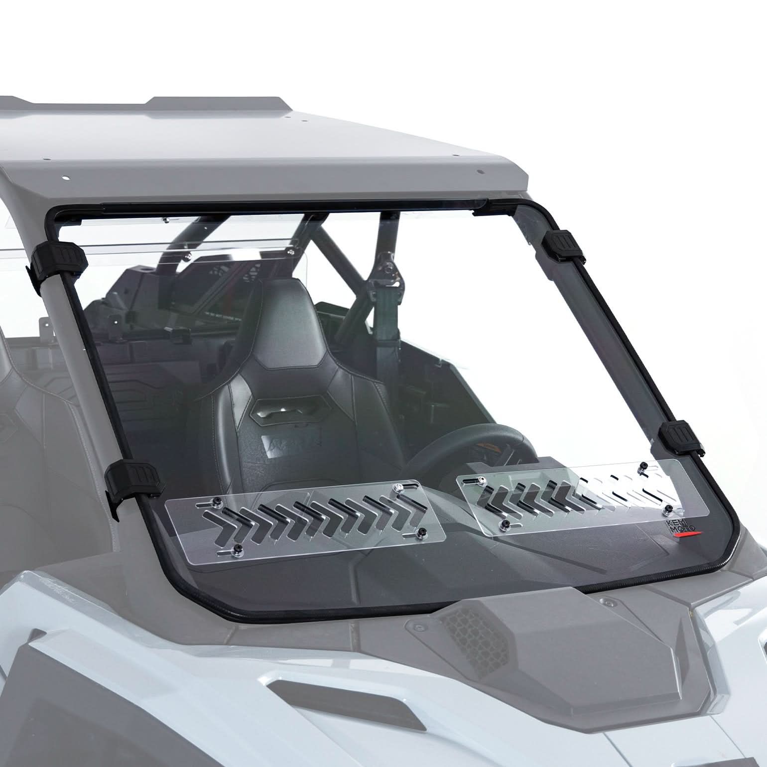 UTV Windshield with Sliding Vented Window for Polaris RZR PRO 2025 - Kemimoto