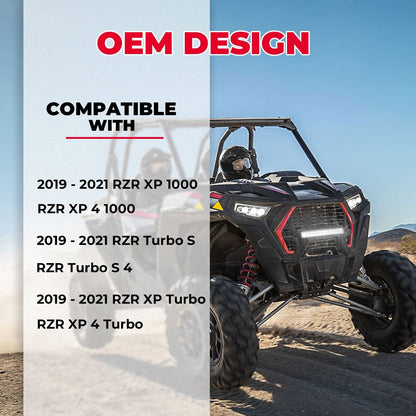 Polaris RZR XP 1000/ 900 Front Lower Mesh Grill - KEMIMOTO