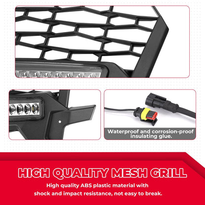 Polaris RZR XP 1000/ 900 Front Lower Mesh Grill - KEMIMOTO