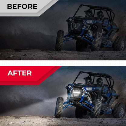 Polaris RZR XP 1000/ 900 Front Lower Mesh Grill - KEMIMOTO