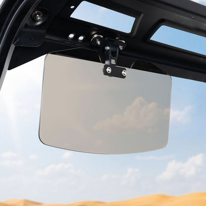 Universal Magnetic Sun Visor for UTV with Pro-Fit Bar or Metal Roof(2PC) - Kemimoto