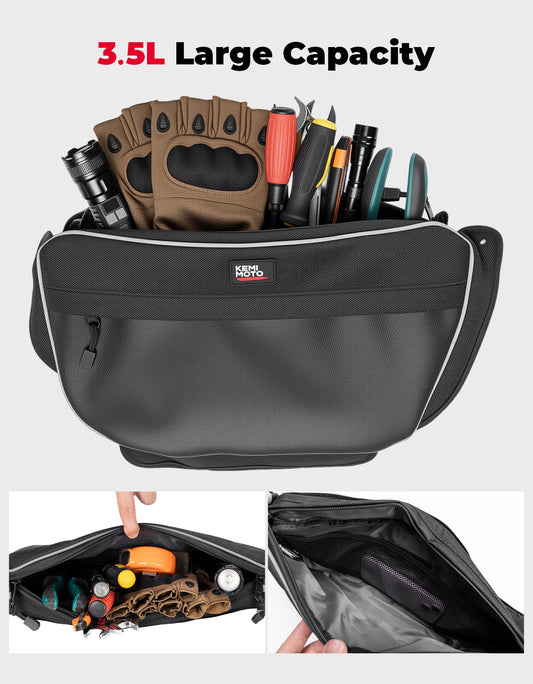 3.5L Door Storage Bags For Wolverine RMAX - Kemimoto