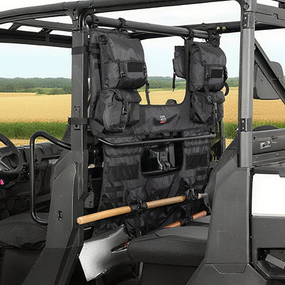 UTV Tool Bag Rack Heavy Duty Canvas Seat Back Rack for Polaris Ranger | Can Am | CFMOTO