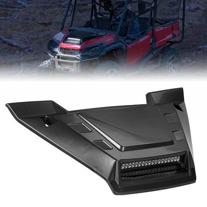 Sport Hood Scoop with LED Light for Pioneer 1000 3P/5P/6P - Kemimoto